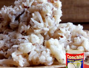 Abuela Conchita’s Dulce de coco en almíbar